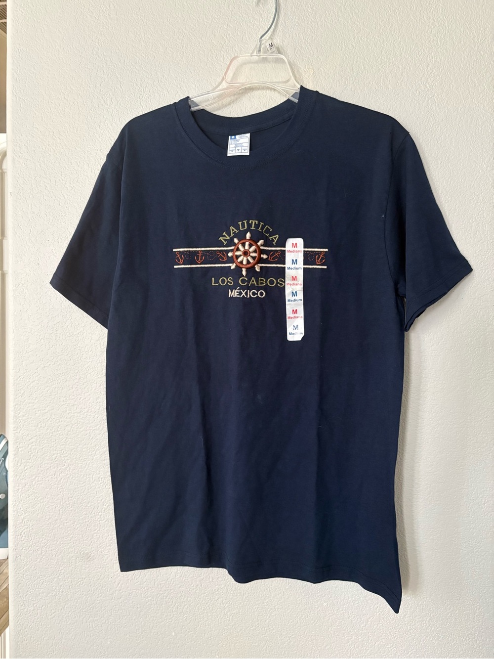Men’s Navy Los Cabos Mexico Graphic Tee sz M NWT